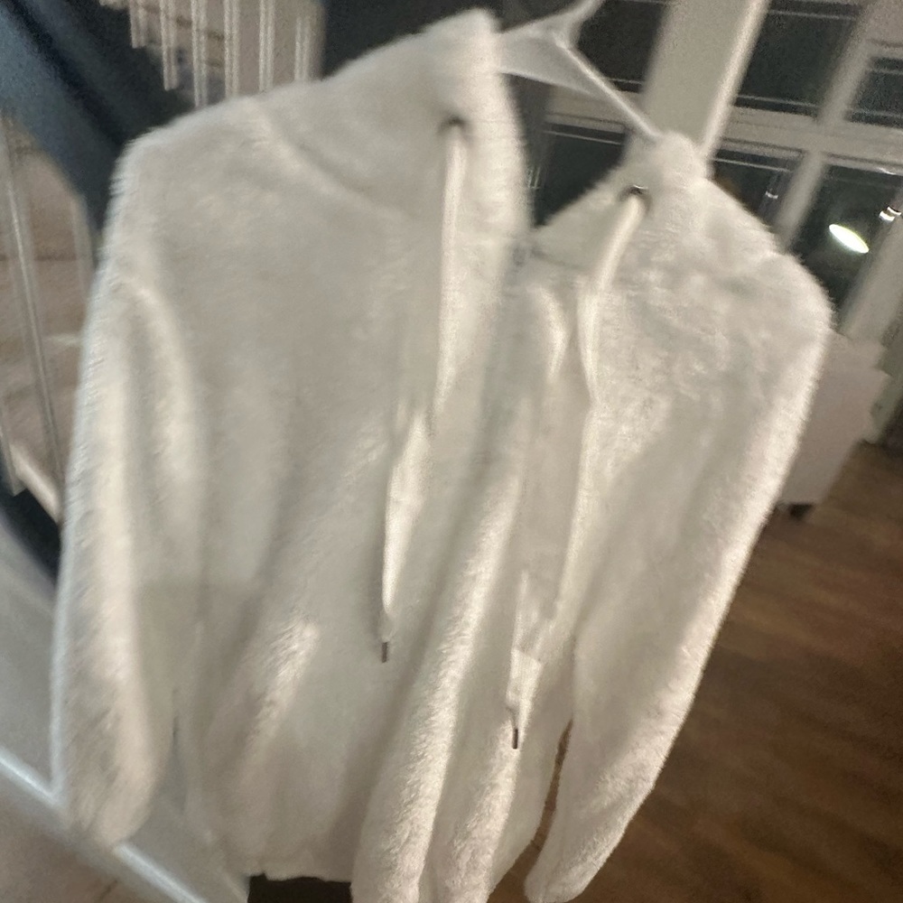 NWOT. Quarter zip. White.